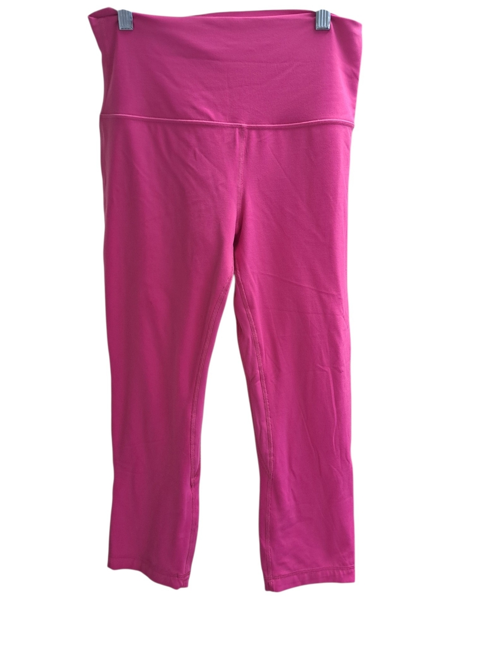 Lululemon Women’s Size 10 Pink High Rise Crop Leggings Athletic Yoga